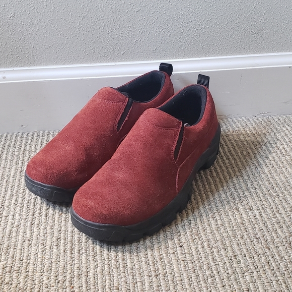 lands end womens slip on shoes